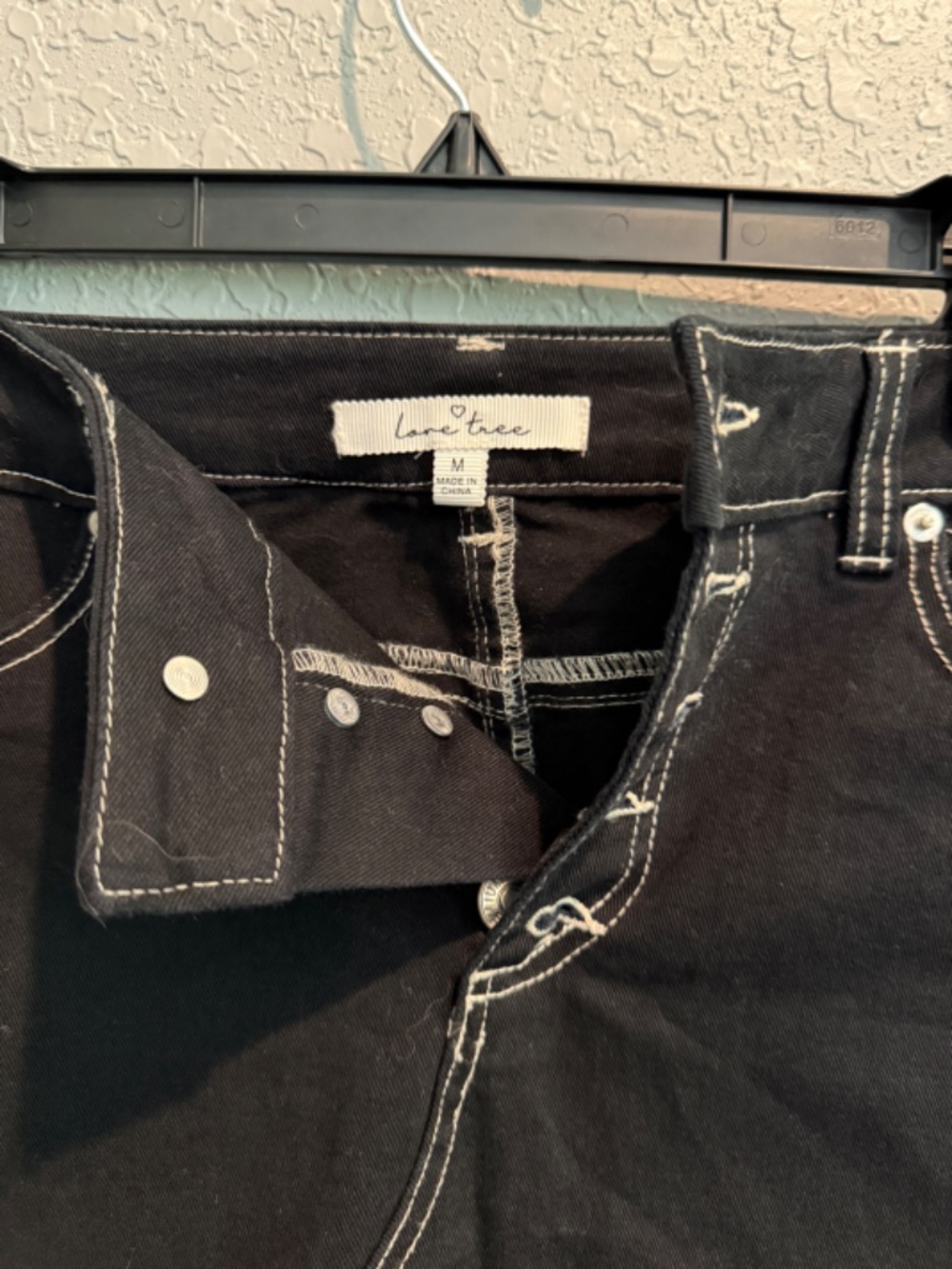 Black Jean Skirt - Sizer M - Picture 2 of 5